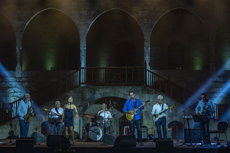 Blues Band at Beiteddine festival